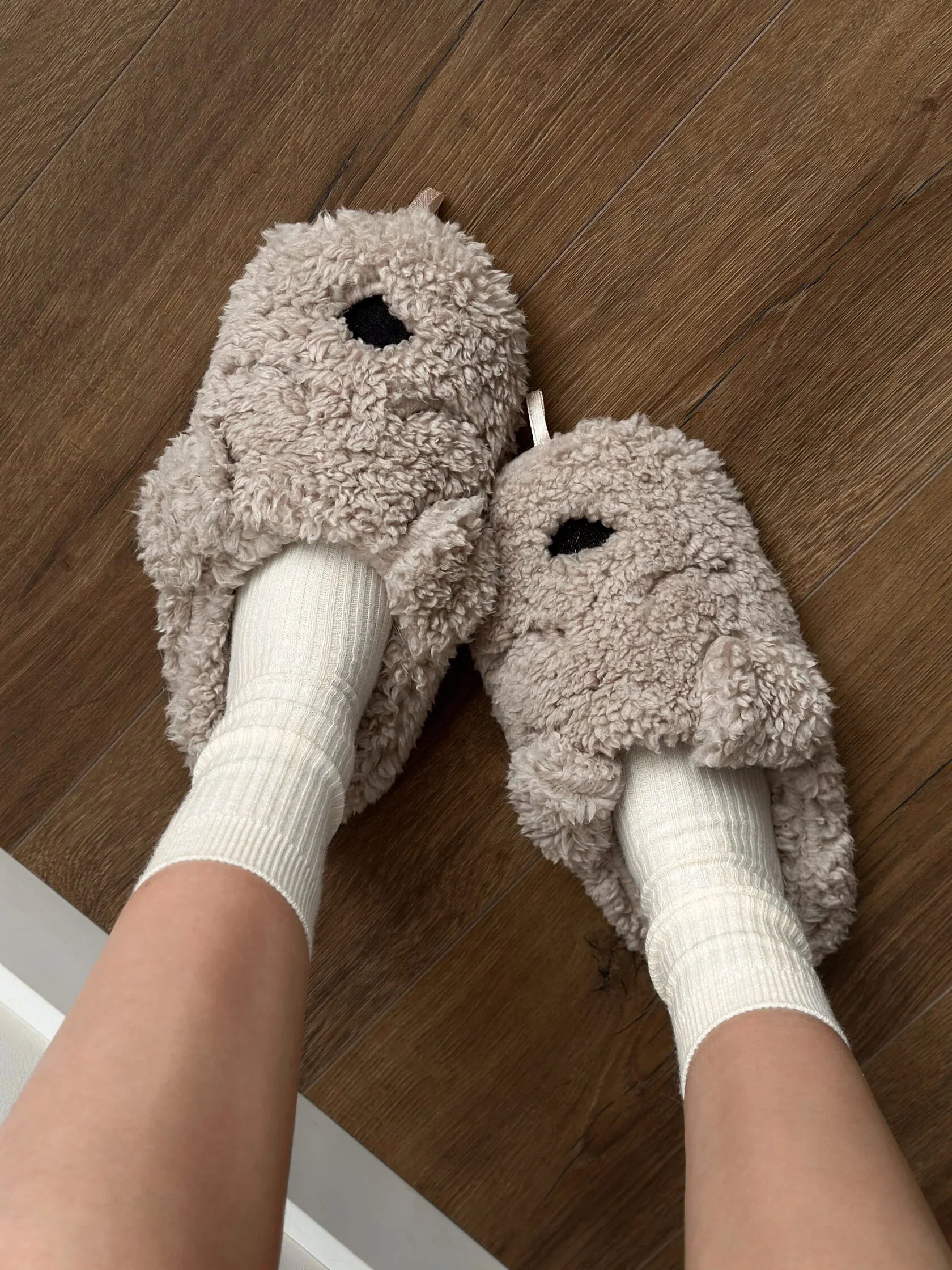 Kapcie damskie HS-LUX ANIMALS Miś