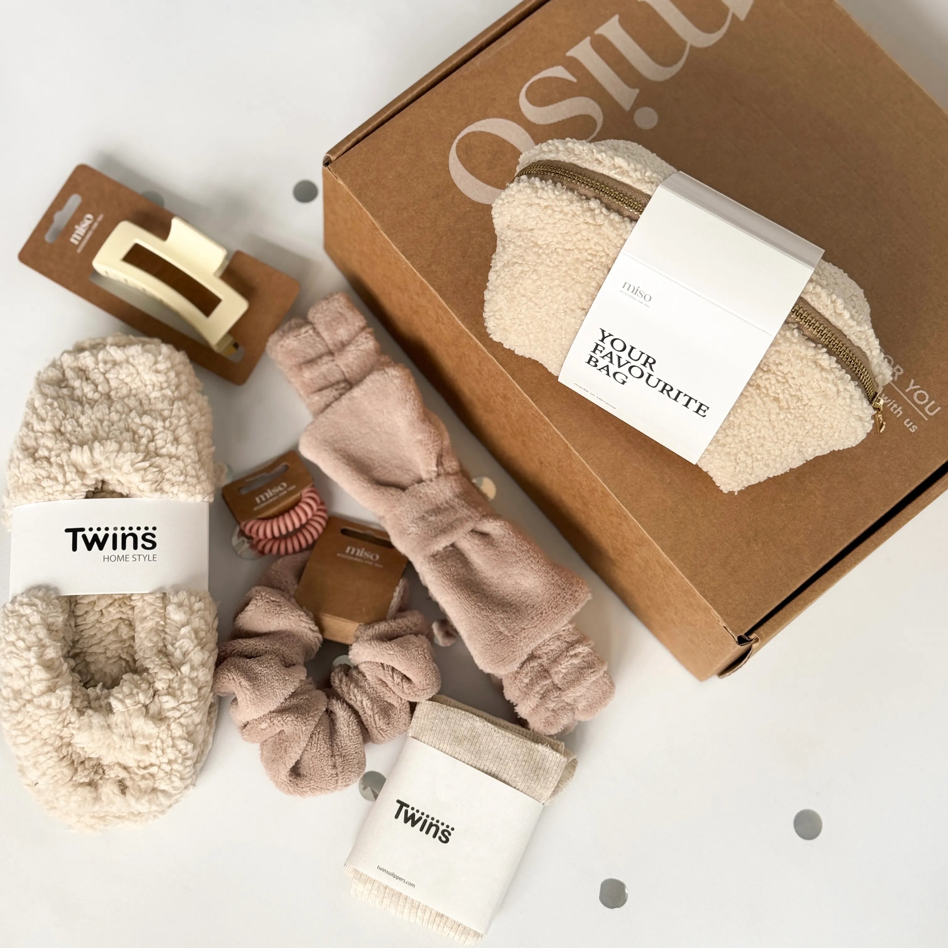 Zestaw TEDDY, beżowy