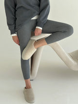 Legginsy, szare