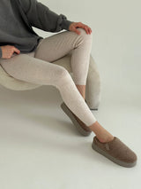 Legginsy, beżowe