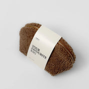 Kosmetyczka TEDDY, jasnobrązowa, średnia trójkątna