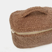 Kosmetyczka TEDDY, brązowa, średnia kuferek