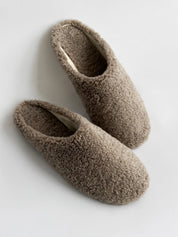 Muły damskie TEDDI, khaki