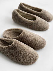 Muły damskie TEDDI, khaki