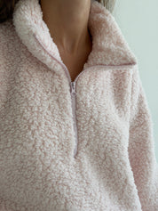 Komplet TEDDY CHMURKA anorak i spodnie, różowy
