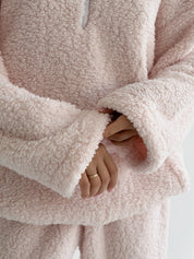 Komplet TEDDY CHMURKA anorak i spodnie, różowy