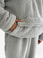Komplet TEDDY CHMURKA anorak i spodnie, szary