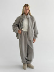 Komplet TEDDY bluza i spodnie, szary