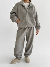 Komplet TEDDY bluza i spodnie, szary