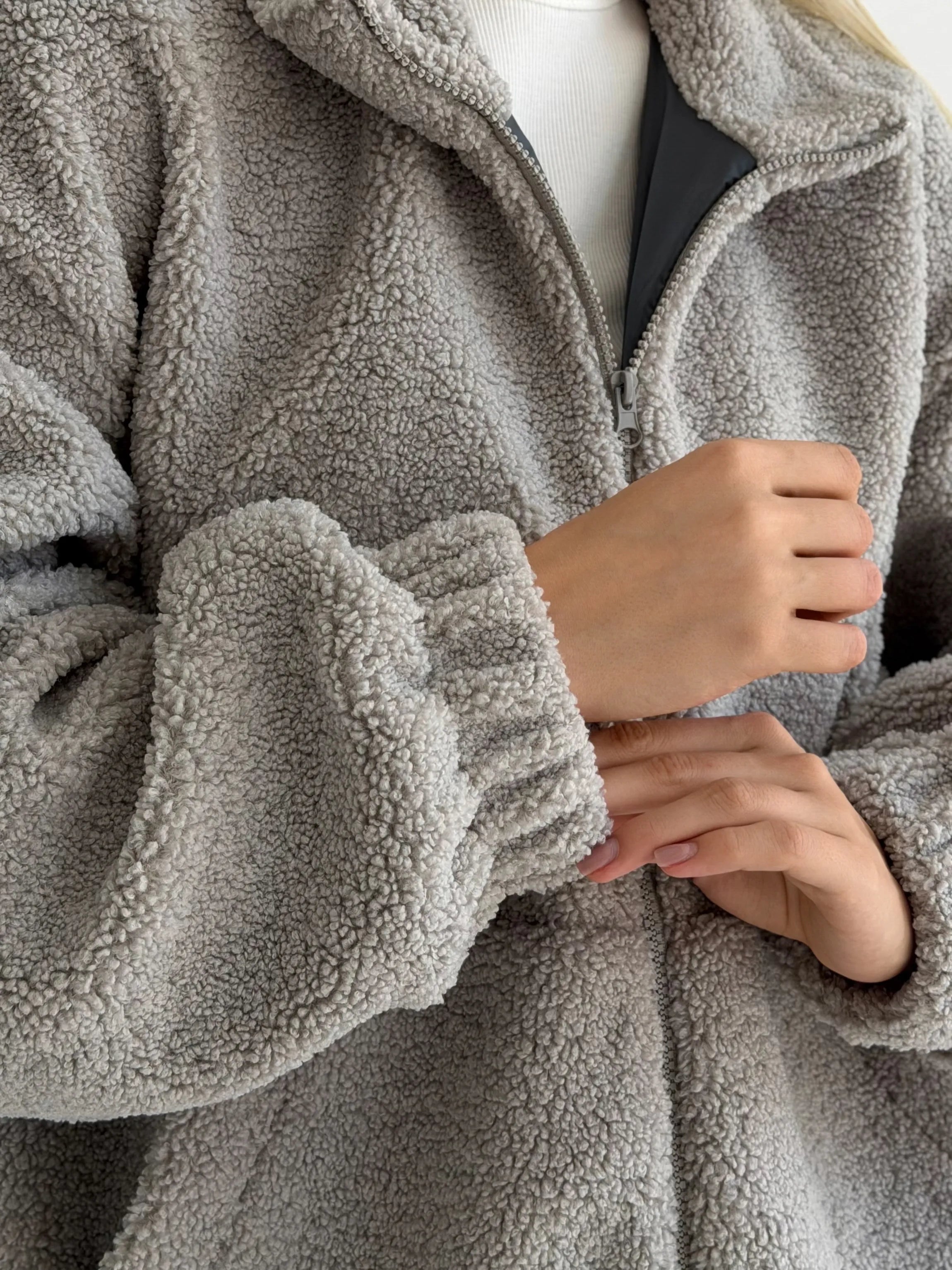 Komplet TEDDY bluza i spodnie, szary