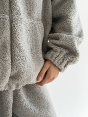 Komplet TEDDY bluza i spodnie, szary