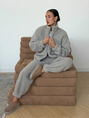 Komplet TEDDY bluza i spodnie, szary