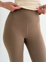 Legginsy do jogi, cappuccino