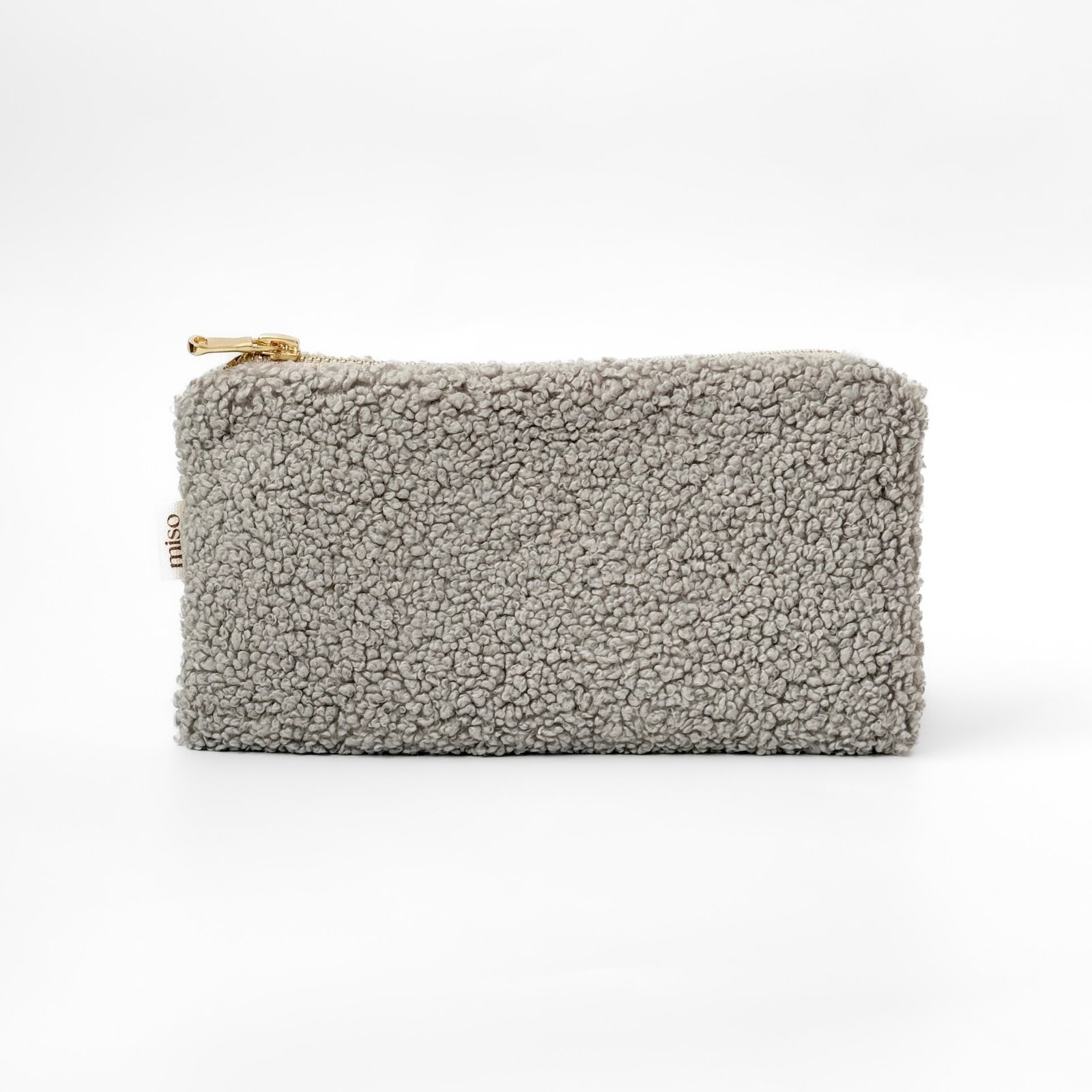 Kosmetyczka TEDDY kopertowa, szara