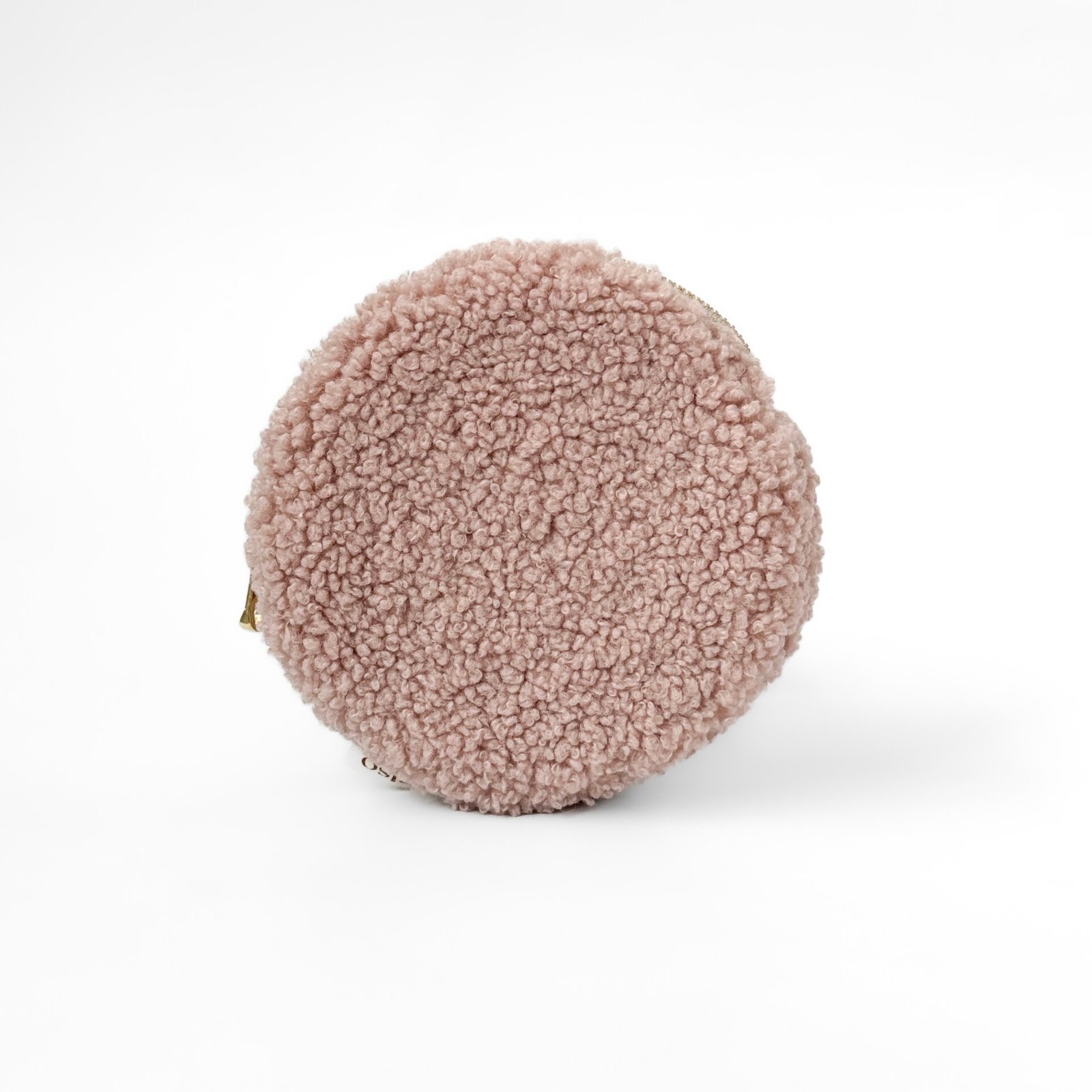 Kosmetyczka TEDDY okrągła, pudrowa