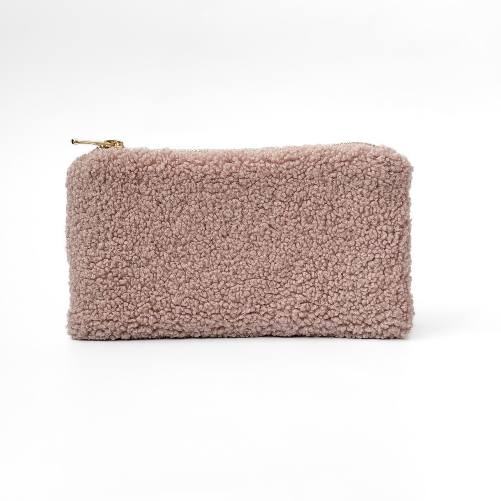 Kosmetyczka TEDDY kopertowa, pudrowa