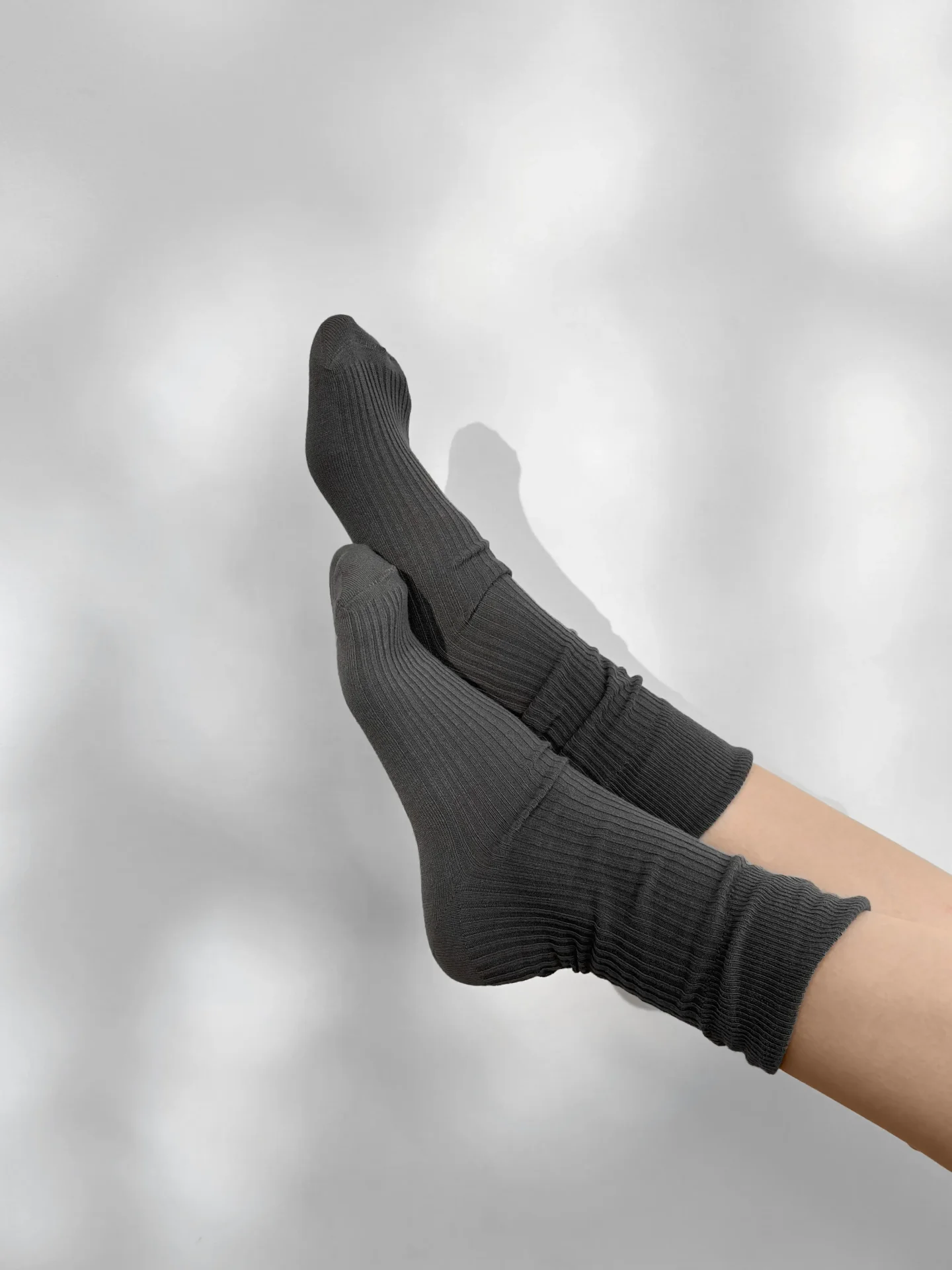 Skarpetki, ciemnoszare